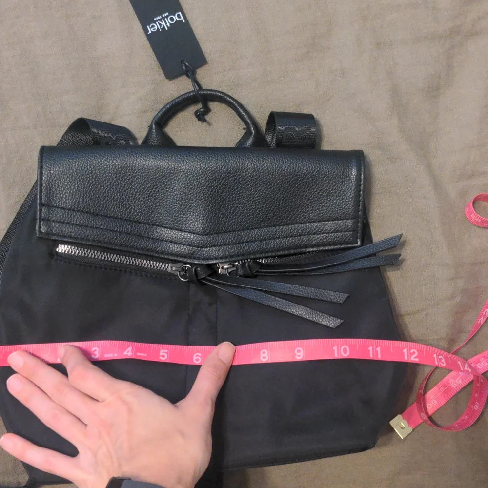 Botkier Small Travel Nylon Black backpack purse-NEW
